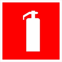 Пожарный знак "Огнетушитель" (F04)